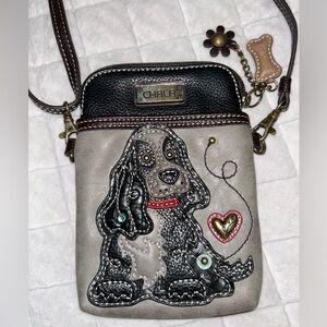 Chala Cellphone Cocker Spaniel Dog Crossbody Bag